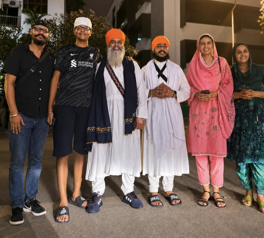 Healthy Sikh families
