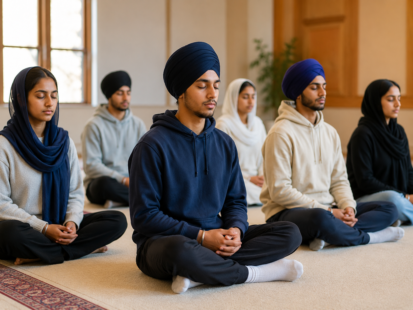 Youth meditation and spiritual learning